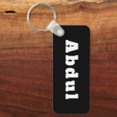 Schlüsselanhänger mit Namen Abdul Sleutelhanger (Voorkant)