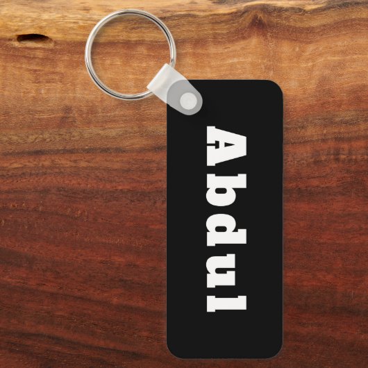 Schlüsselanhänger mit Namen Abdul Sleutelhanger (Voorkant)