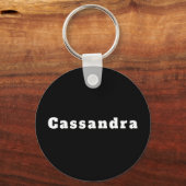 Schlüsselanhänger mit Namen Cassandra Sleutelhanger (Achterkant)