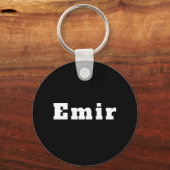 Schlüsselanhänger mit Namen Emir Sleutelhanger (Voorkant)