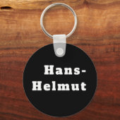 Schlüsselanhänger mit Namen Hans-Helmut Sleutelhanger (Voorkant)