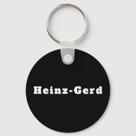 Schlüsselanhänger mit Namen Heinz-Gerd Sleutelhanger