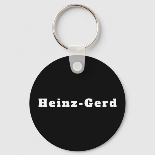 Schlüsselanhänger mit Namen Heinz-Gerd Sleutelhanger (Voorkant)