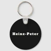 Schlüsselanhänger mit Namen Heinz-Peter Sleutelhanger (Voorkant)