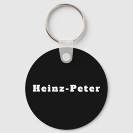 Schlüsselanhänger mit Namen Heinz-Peter Sleutelhanger
