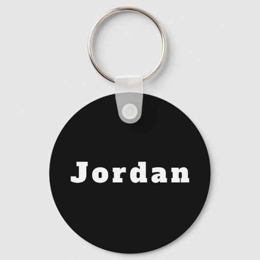 Schlüsselanhänger mit Namen Jordan Sleutelhanger (Voorkant)