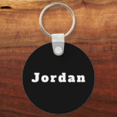 Schlüsselanhänger mit Namen Jordan Sleutelhanger (Voorkant)