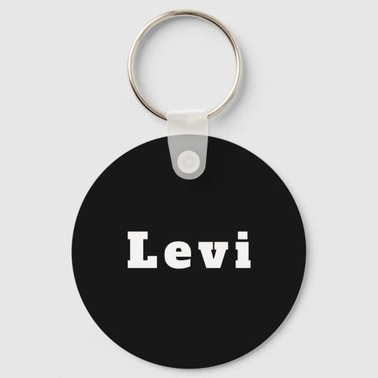 Schlüsselanhänger mit Namen Levi Sleutelhanger (Voorkant)