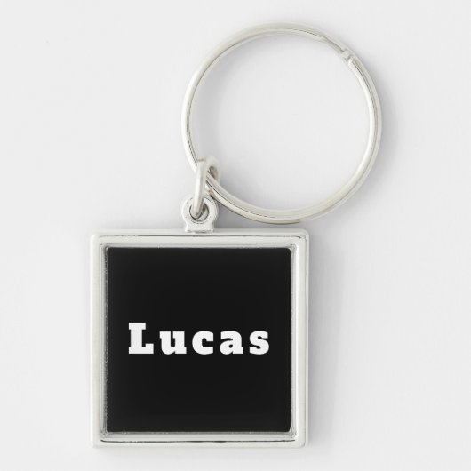 Schlüsselanhänger mit Namen Lucas Sleutelhanger (Voorkant)