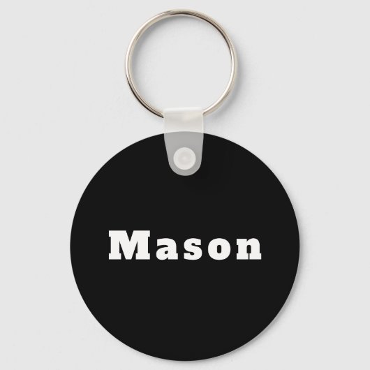 Schlüsselanhänger mit Namen Mason Sleutelhanger (Voorkant)