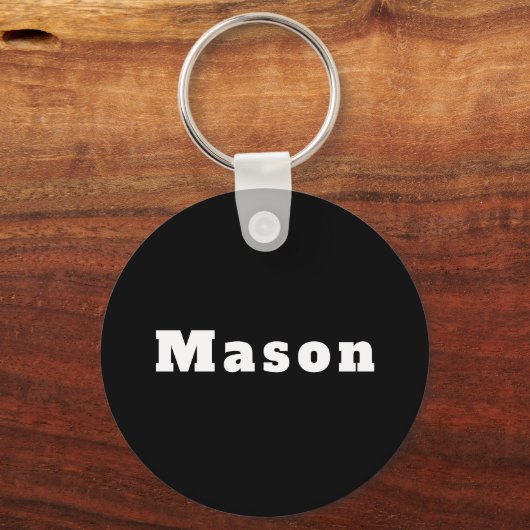 Schlüsselanhänger mit Namen Mason Sleutelhanger (Voorkant)