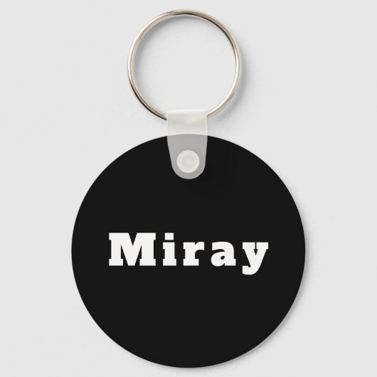 Schlüsselanhänger mit Namen Miray Sleutelhanger (Voorkant)