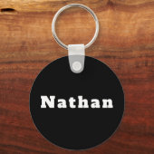 Schlüsselanhänger mit Namen Nathan Sleutelhanger (Voorkant)
