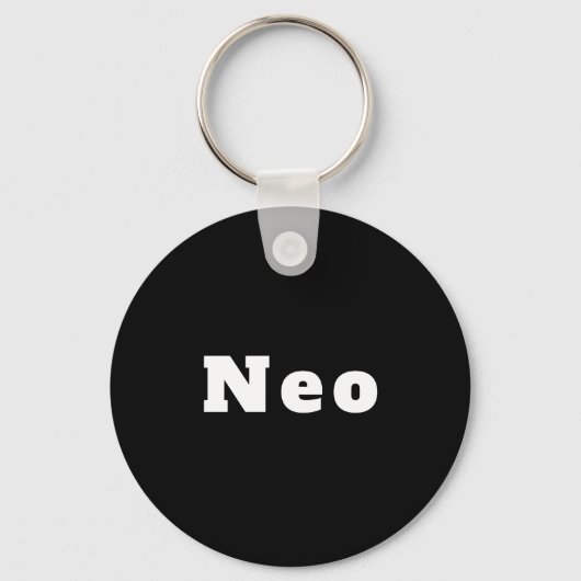 Schlüsselanhänger mit Namen Neo Sleutelhanger (Voorkant)