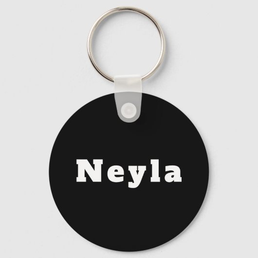 Schlüsselanhänger mit Namen Neyla Sleutelhanger (Voorkant)