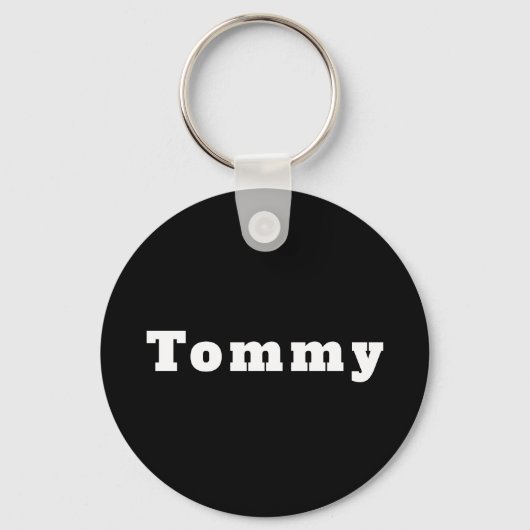Schlüsselanhänger mit Namen Tommy Sleutelhanger (Voorkant)