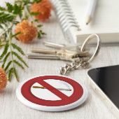 Schlüsselanhänger Nichtraucher Sleutelhanger (Zijkant)