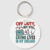 Schlüsselanhänger Nurse off Duty Sleutelhanger (Voorkant)