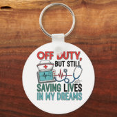 Schlüsselanhänger Nurse off Duty Sleutelhanger (Voorkant)