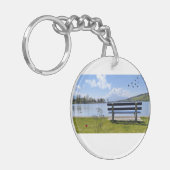 Schlüsselanhänger See & Hafen – Ruhe für unterwegs Sleutelhanger (Voorkant Links)