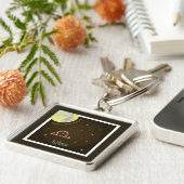 Schlüsselanhänger van 24 tot en met 23 oktober sleutelhanger (Zijkant)