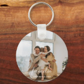 Schlüsselanhänger Vorlage mit eigenem Foto Sleutelhanger (Voorkant)