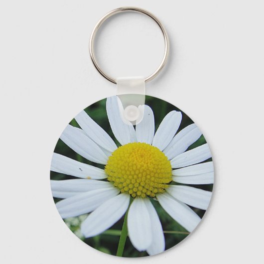 Schlüsselanhänger weisse Margerite Sleutelhanger (Voorkant)
