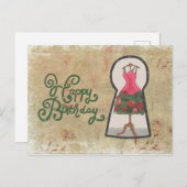 Schlüsselloch Briefkaart (Voorkant / Achterkant)