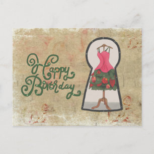 Schlüsselloch Briefkaart