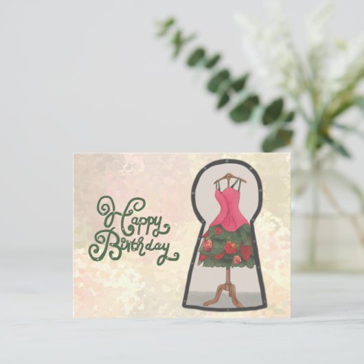 Schlüsselloch Briefkaart (Staand voorkant)