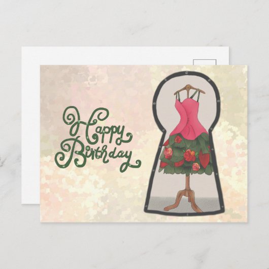 Schlüsselloch Briefkaart (Voorkant / Achterkant)