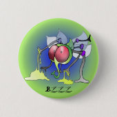 Schmeissfliege, Schmeißfliege, fly, flies, button (Voorkant)