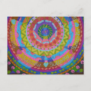 Schmetterling Butterfly Briefkaart