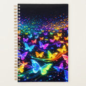 Schmetterling Notizblock neon Planner (Voorkant)