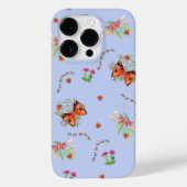 Schmetterling und Glückskäfer Case-Mate iPhone Case (Achterkant)