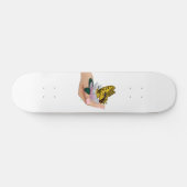 Schmetterling van het skateboard in de hand (Horizontaal)