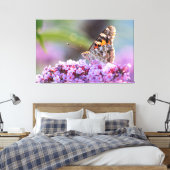 Schmetterling zum Träumen und Entspannen.. Canvas Afdruk (Insitu (Slaapkamer))
