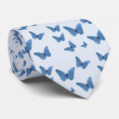 Schmetterlinge Punkte Stropdas (Opgerold)