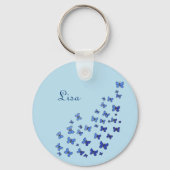 Schmetterlingsschwarm Sleutelhanger (Voorkant)