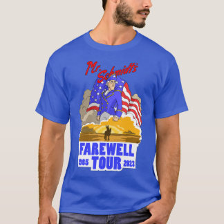 Schmidt Afscheidons grappig T-shirt