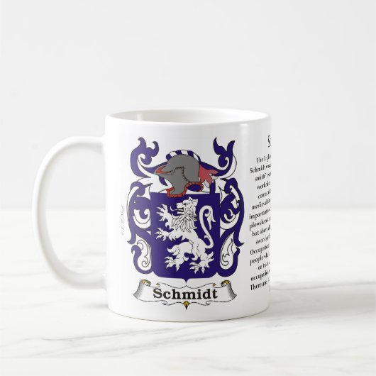 Schmidt Family Coat of Arms Mok (Links)