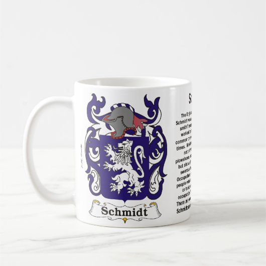 Schmidt Family Coat of Arms Mok (Links)