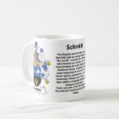 Schmidt Family Crest Mok (Voorkant links)