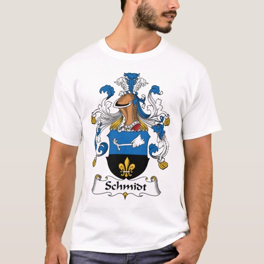Schmidt Family Crest T-shirt (Voorkant)