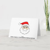 Schmidt House Cartoon Kerst Kaart (Achterkant)