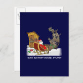 Schmidt House Funny Christmas Briefkaart (Voorkant / Achterkant)