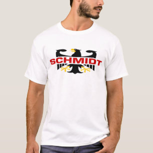Schmidt Surname T-shirt