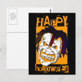 Schmile! gelukkig halloween briefkaart (Voorkant / Achterkant)