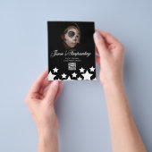 Schminkclown Kinderfeestje Verhuur Flyer (Hand)