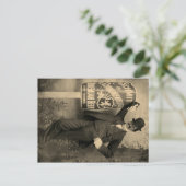 Schmitt & Schwanenfluegel Brewery Vintage Briefkaart (Staand voorkant)